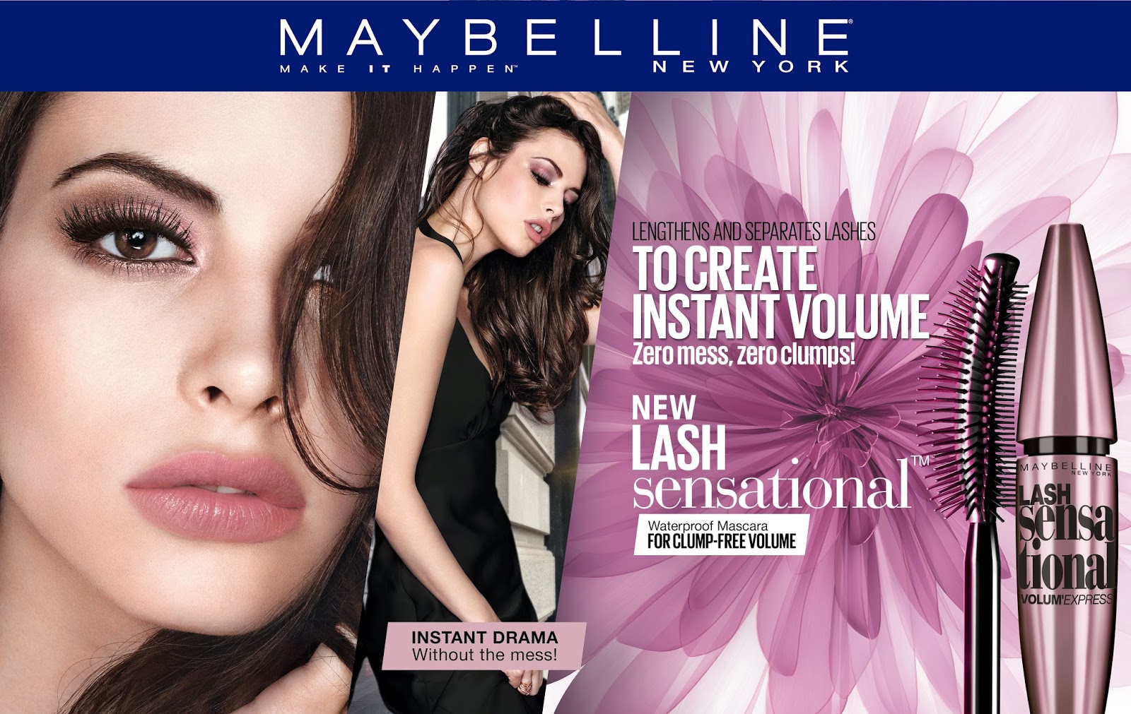 Achieve Lashes In Full Bloom With Lash Sensational By Maybelline
