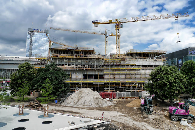 Baustelle Freiflächen am Fernsehturm, Alexanderplatz, 10178 Berlin, 14.06.2013