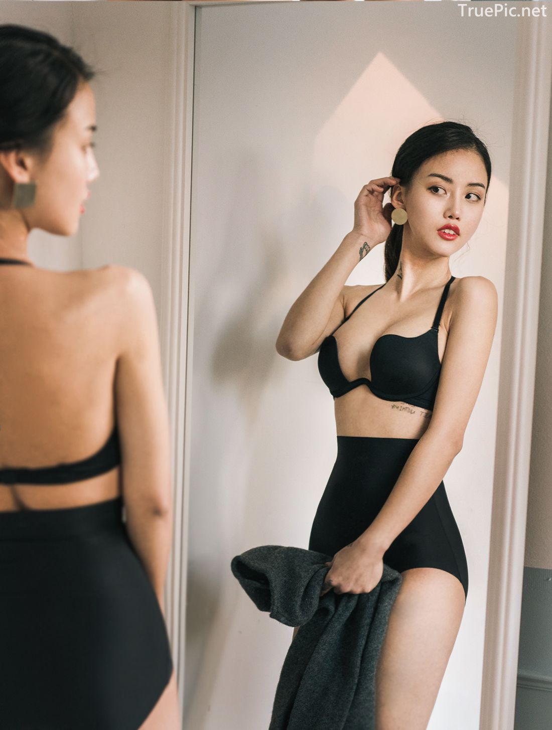 Korean Fashion Model - Baek Ye Jin - Sexy Lingerie Collection - TruePic.net - Picture 91