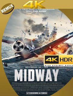 Midway: Ataque en Altamar (2019) 4K REMUX 2160p UHD [HDR] Latino [GoogleDrive]
