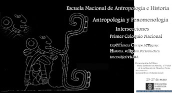 Coloquio Antropología y Fenomenología. Intersecciones