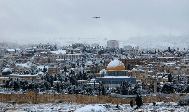 Shalom Israel O EspectÁculo Da Neve Em JerusalÉm