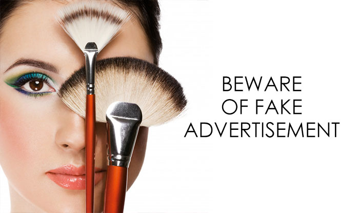 beware of fake advertisement