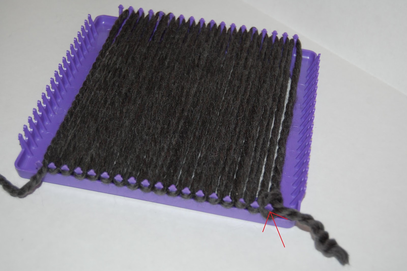 KnitOne,PearlOnion Yarn Potholder