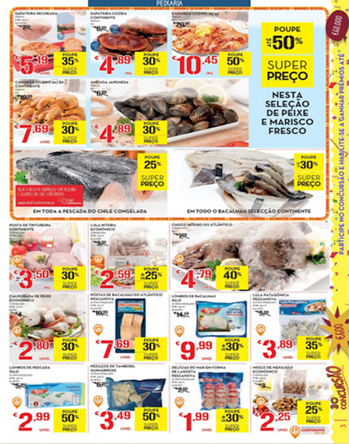 Antevisão folheto Continente  