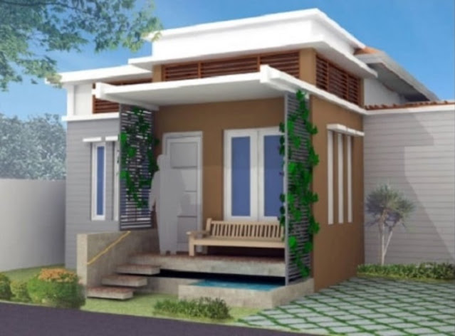 low budget single floor house design