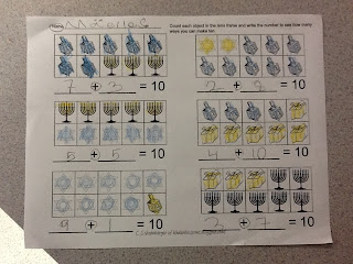 Christina's Kinder Blossoms: Decomposing Numbers to Ten and Holiday