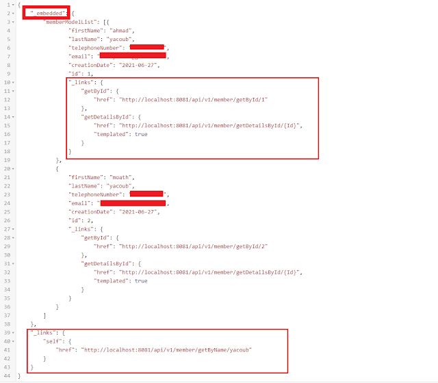 Middleware and Integration Spring Boot HateOAS Service Project
