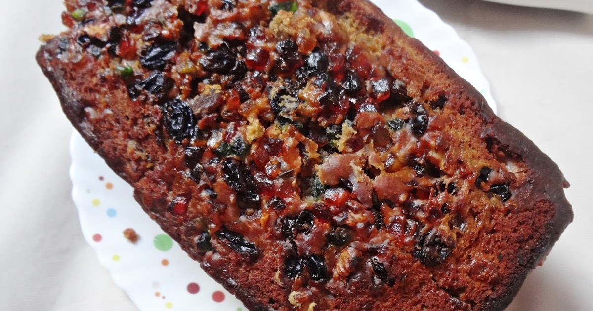 Christmas Plum Cake / Fruit Cake | Savory Bites Recipes - A Food Blog