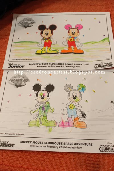 Little Artist 小小艺术家: Mickey's Colouring Session