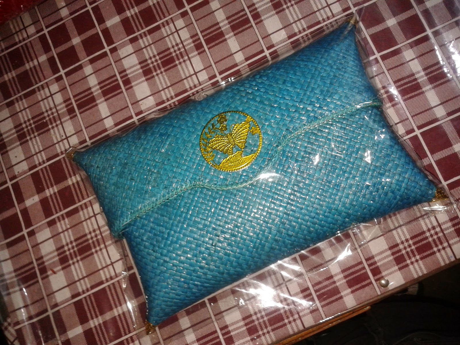 kerajinan rajapolah clutch pandan