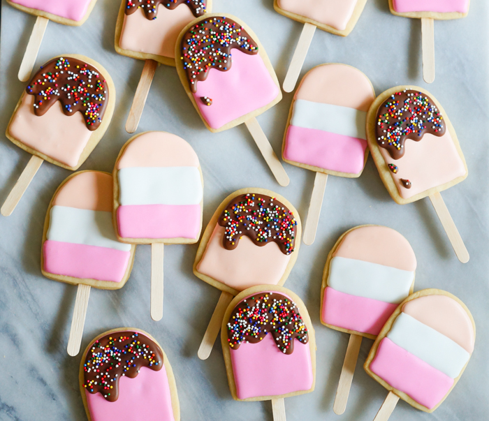 Ice Cream Pop Cookies