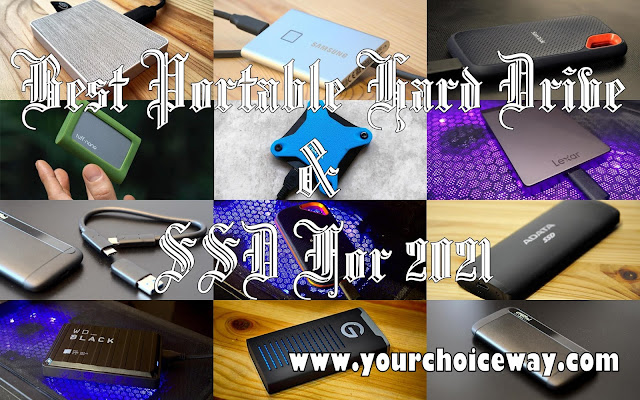 Best Portable Hard Drive & SSD For 2021 - Your Choice Way