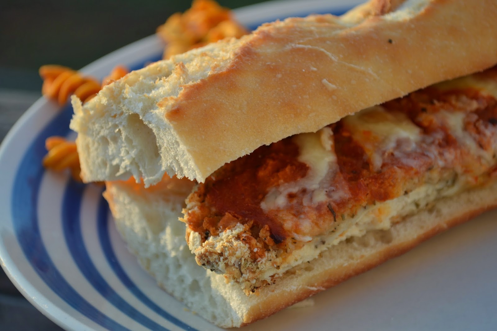 Secret Recipe Club Chicken Parmesan Hero