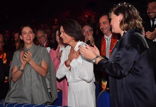 Princess Stephanie and her daughters Pauline Ducruet and Camille Gottlieb