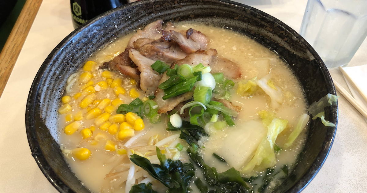 Tonkotsu Ramen from Noodle Blvd in Cary, NC