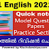 Plus One English 2021 Chapter Wise Quick Notes -Download PDF Now- 