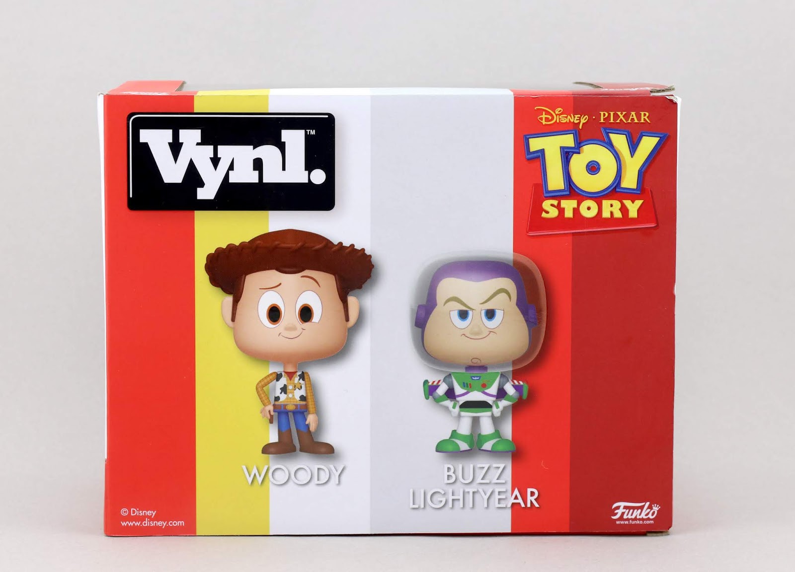 Toy Story funko Woody + Buzz Lightyear "Vynl" Figures 