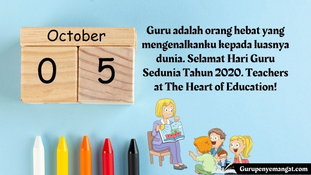 Ucapan untuk hari guru sedunia