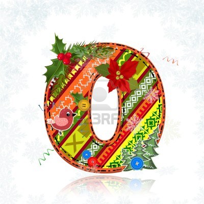 BAÚL DE NAVIDAD: Números de Navidad, papel de regalo
