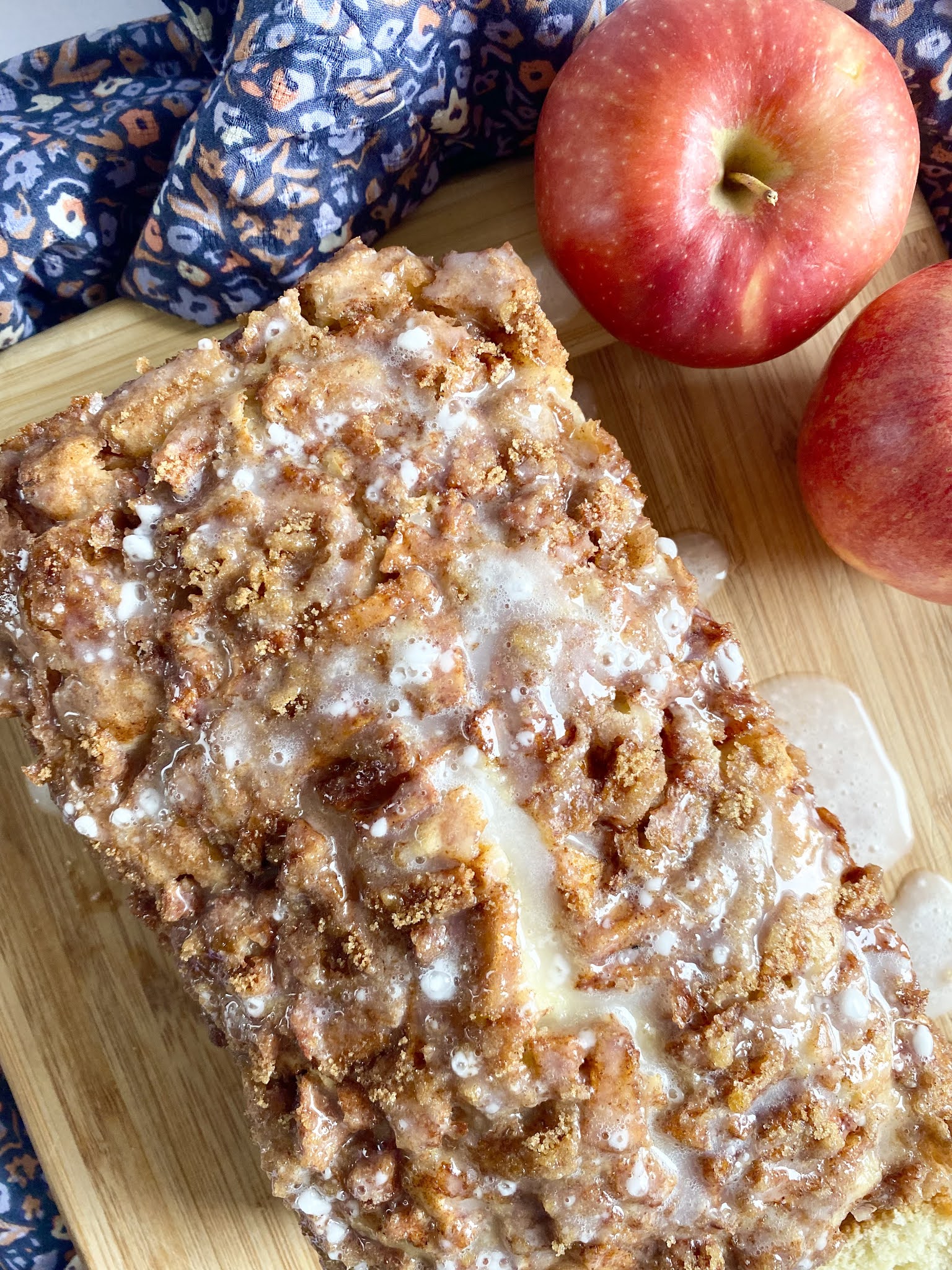 Apple Fritter Donut Bread Ally's Sweet & Savory Eats