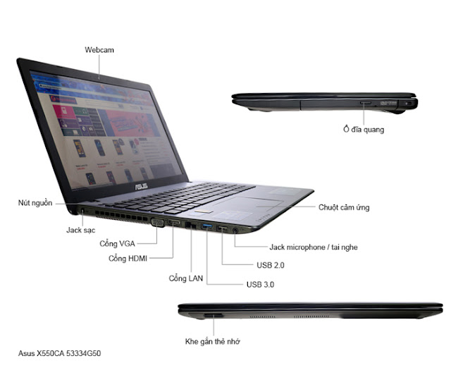 асус сколько дюймов