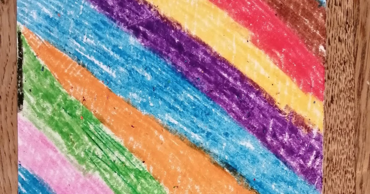 Wax Crayon Scratch Picture