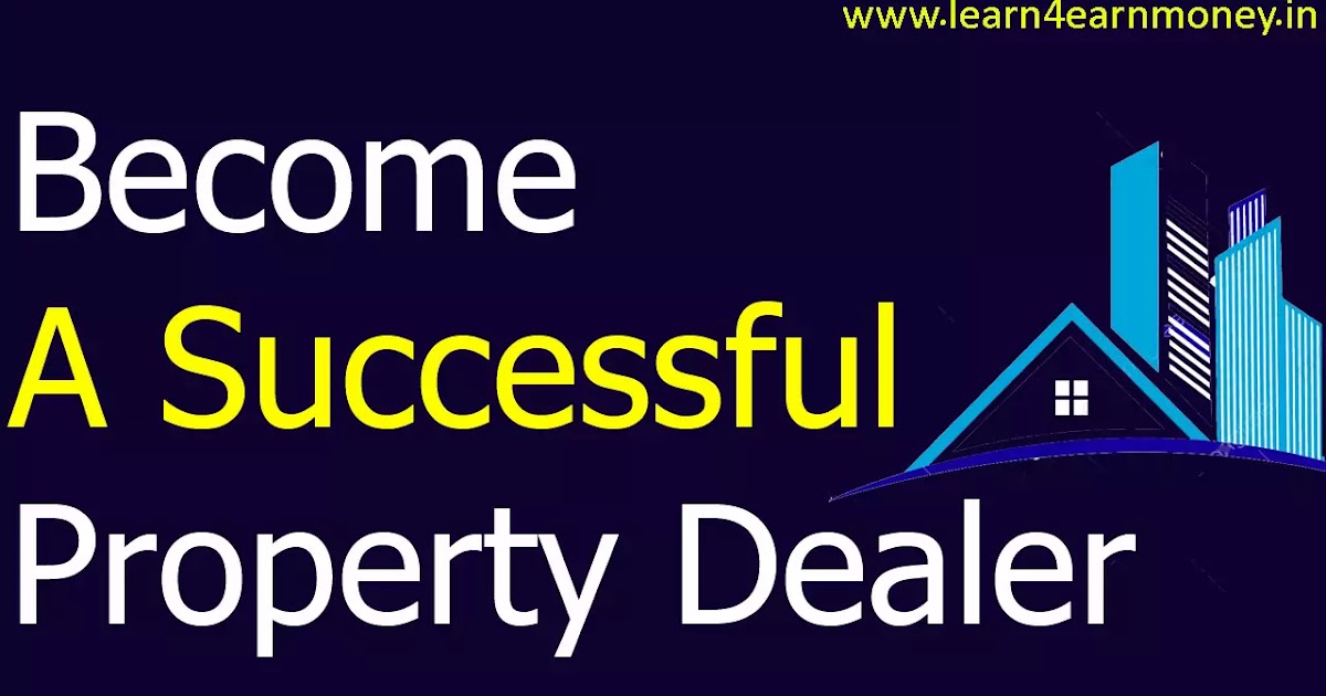 how to start real estate agent business in india