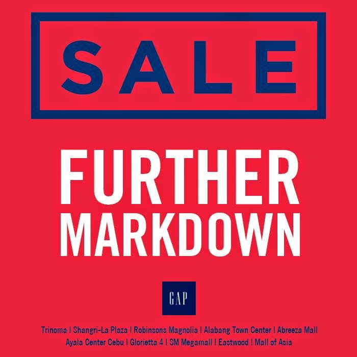 The Gap SALE Further Markdowns