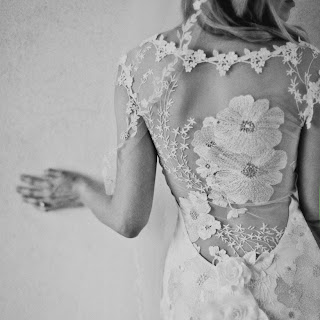 Lace Back Clair Pettibone Gown
