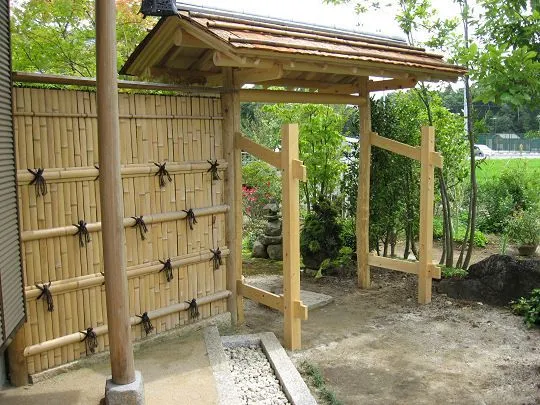 desain pagar dari bambu desain pagar dari bambu