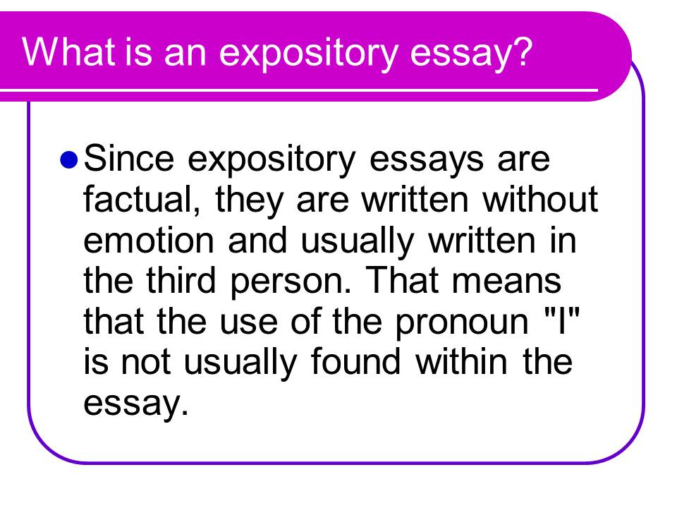 How to write an introduction paragraph for an expository essay image