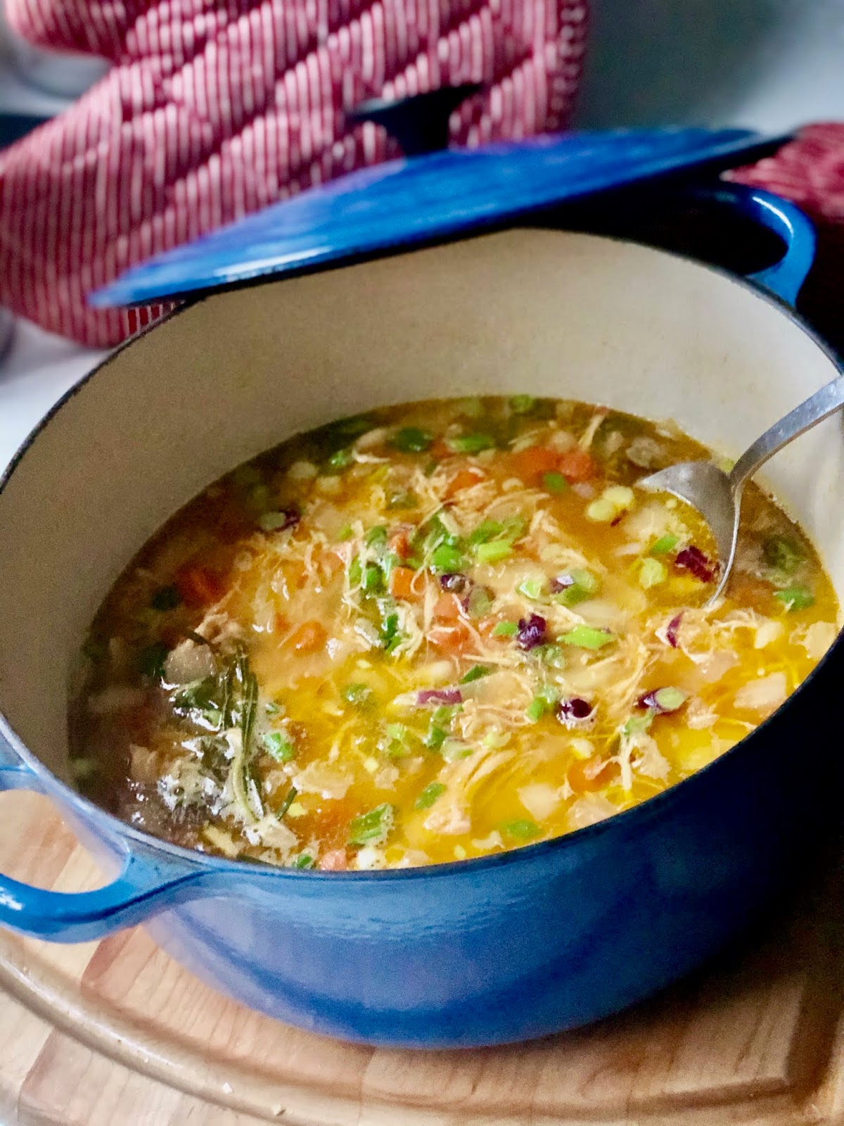 Healthy Chicken & White Bean Soup