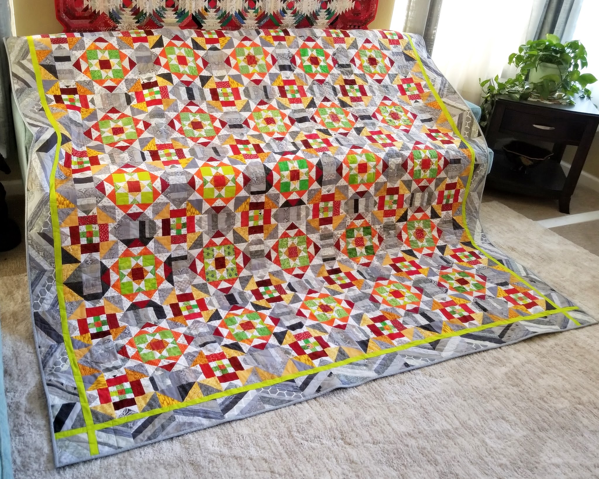 Weekly Finish 11 Grassy Creek Mystery Quilt