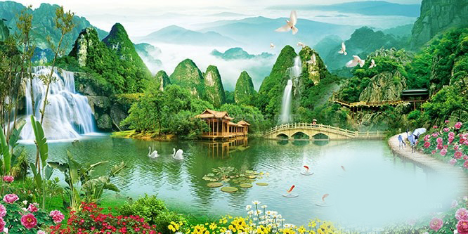 Tranh Phong thủy free Tranh Phong thủy free