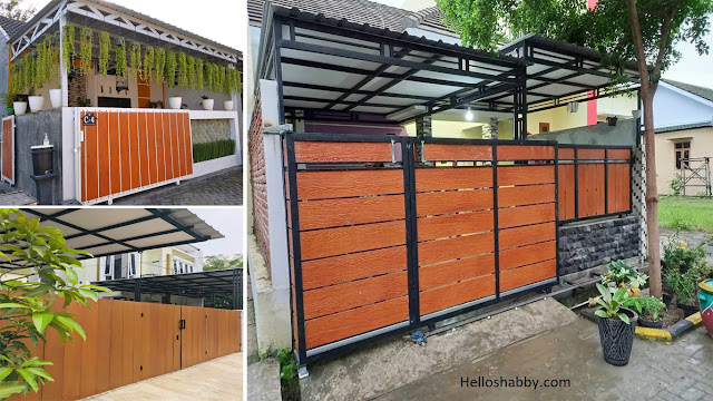 Inspirasi Pagar Woodplank Rumah Minimalis Modern ~ HelloShabby.com