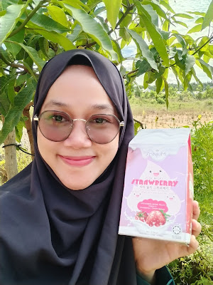 foto dengan box shinjumi vita milky strawberry