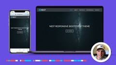 Bootstrap 4 Website Built From Scratch In 3 Hours