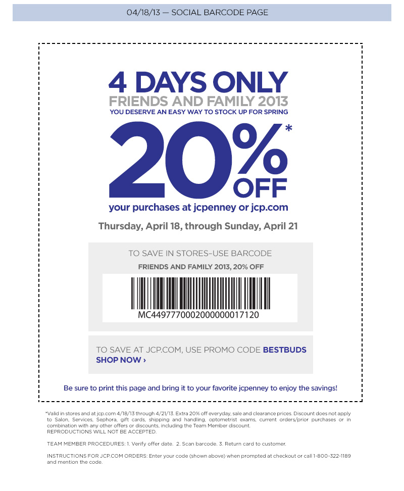 20 Off Coupons For Kohl's & JCPenny In Store and Online HEAVENLY STEALS