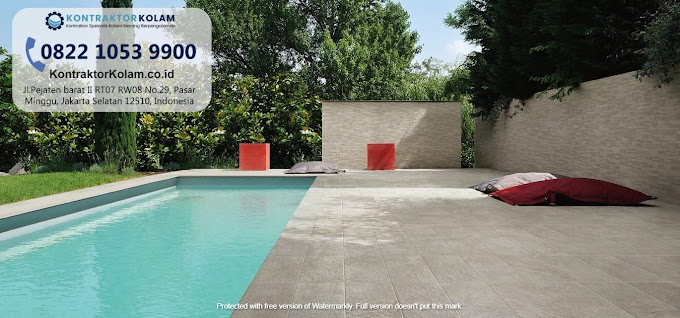 Jual & Pasang Keramik Mozaik Kolam Renang Bengkulu • 0822 1053 9900