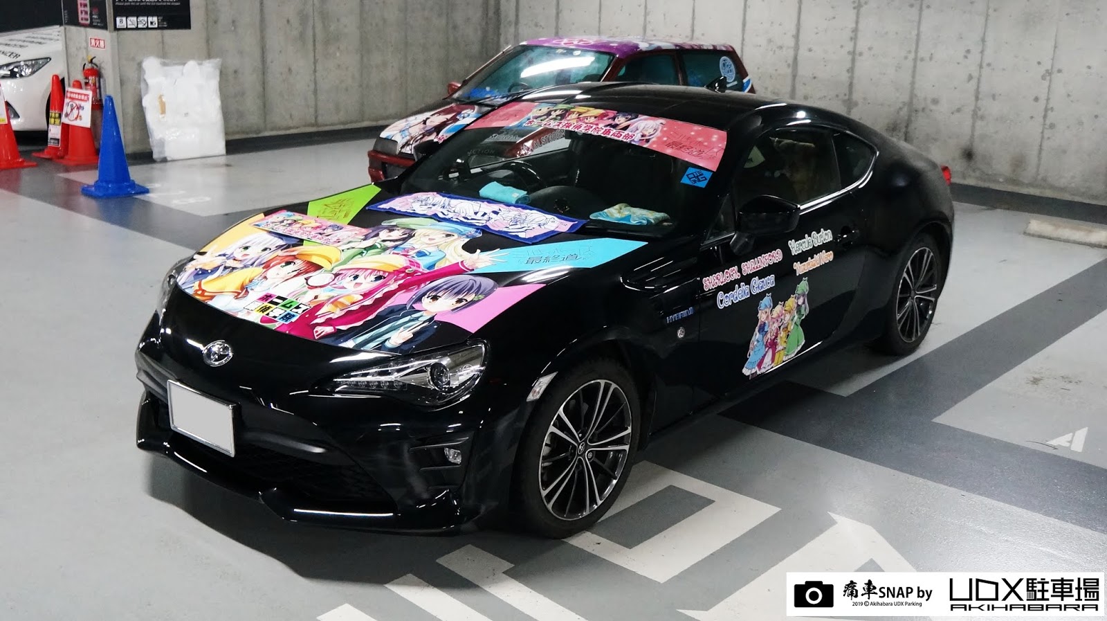 痛車 痛単車 カスタムバイク紹介 秋葉原udx駐車場ブログ 秋葉原udx駐車場 痛車snap No 4761 ましろんさん 愛知県 ミルキィホームズ シャーロック シェリンフォード 譲崎ネロ エルキュール バートン コーデリア グラウカ仕様 Toyota 86
