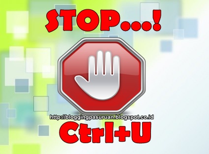 disable ctrl u disable ctrl u