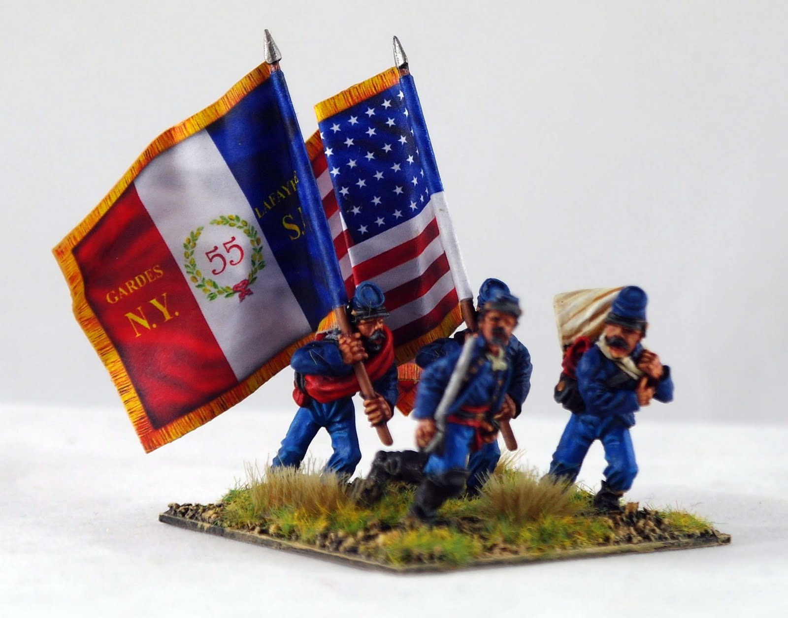 painting civil war figures