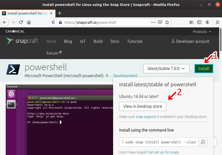 PowerShell その71 PowerShell 7.0.0をインストールするには（Snap版） kledgeb