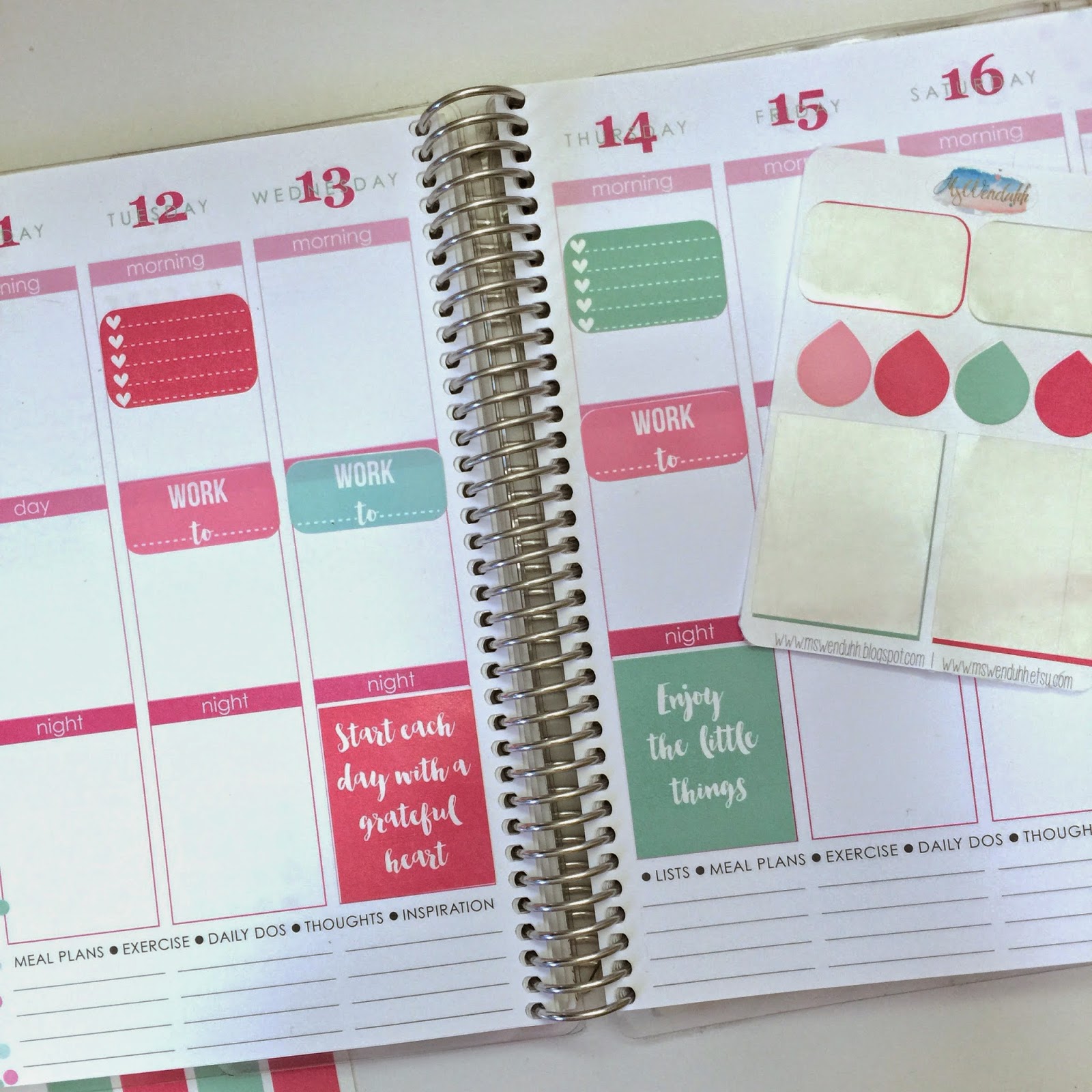 MsWenduhh Planning & Printable