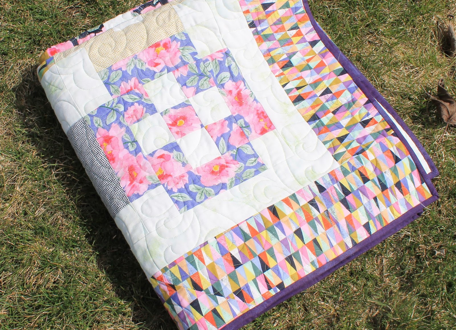 SunShine Sews... Bordered Nine Patch Quilt