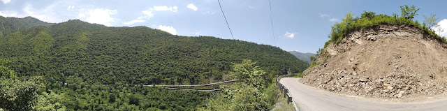   Panoramic View Near Dev Prayag