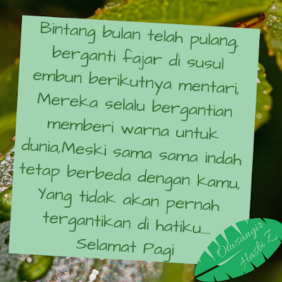 Ucapan Selamat Pagi Ucapan Selamat Pagi