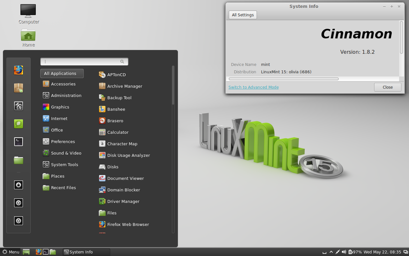 Mengkonfigurasi IP Address di Linux Mint 15 Olivia Informasi dan