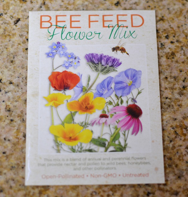 Planter Box Blog: Sierra Club Wildflower Seeds in a Planter Box